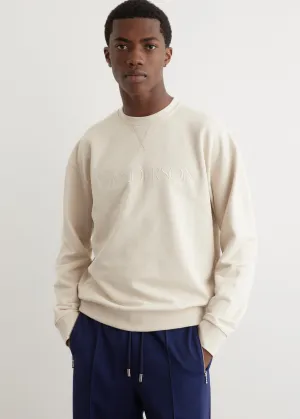 Logo Embroidery Sweatshirt