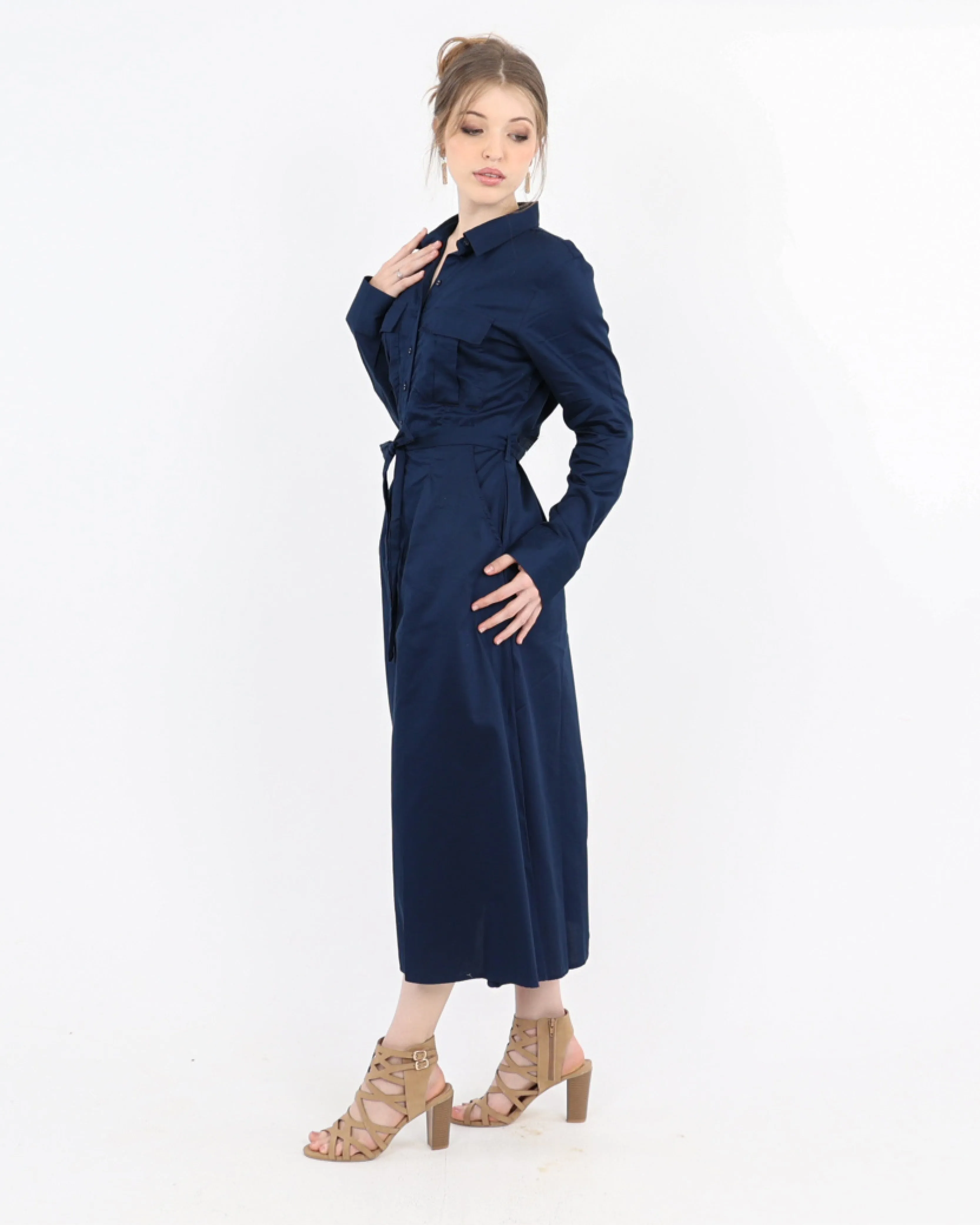 Long Sleeve Shirt Dress