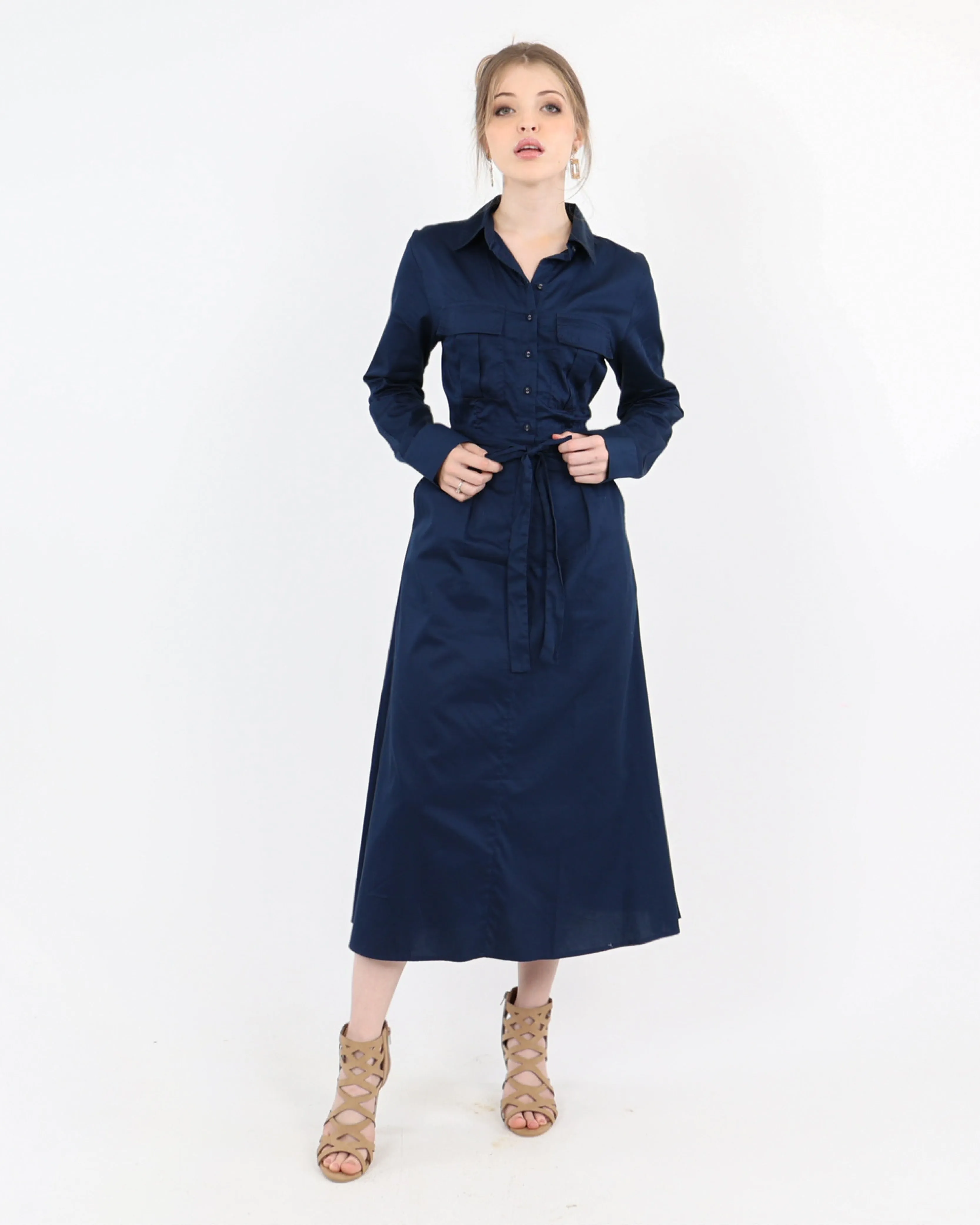 Long Sleeve Shirt Dress
