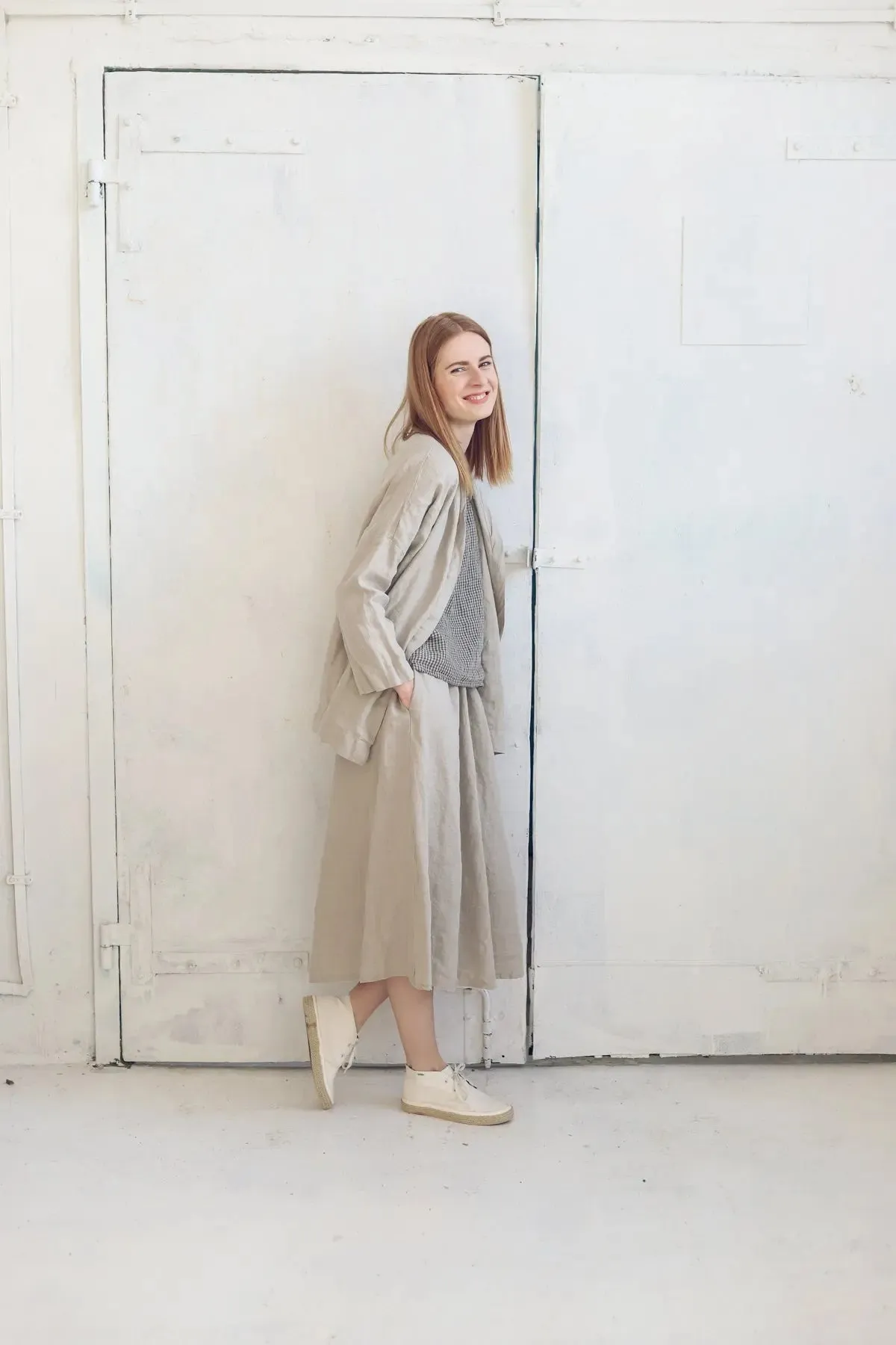 Loose Linen Jacket