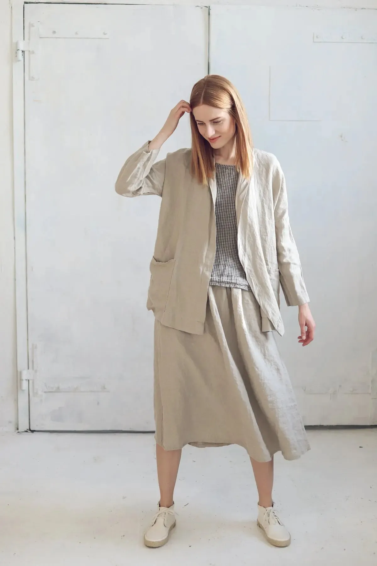 Loose Linen Jacket