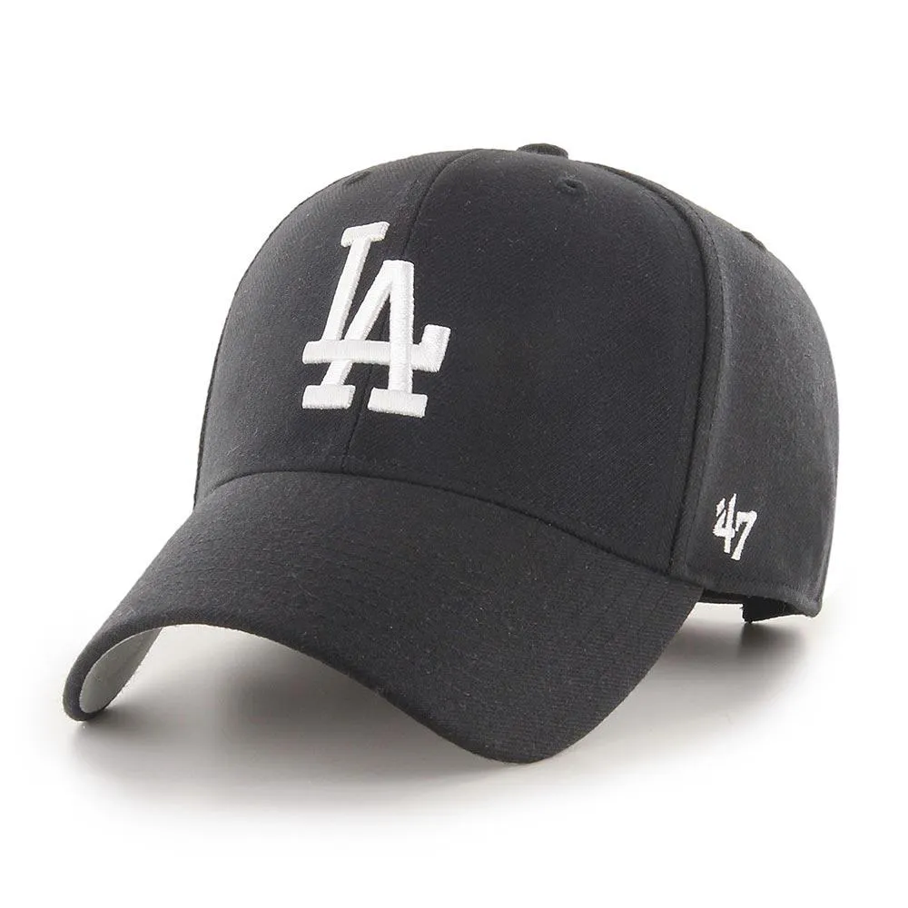 Los Angeles Dodgers Black/White '47 MVP SNAPBACK