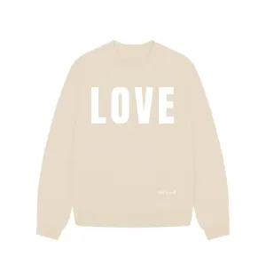 Love Oversized Sweatshirt