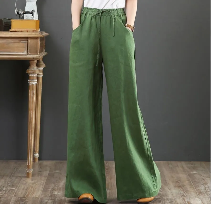 Luciana Pants - Lightweight wide-leg summer pants - Maximum breathability