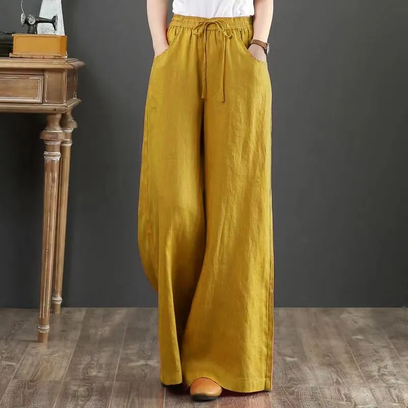 Luciana Pants - Lightweight wide-leg summer pants - Maximum breathability