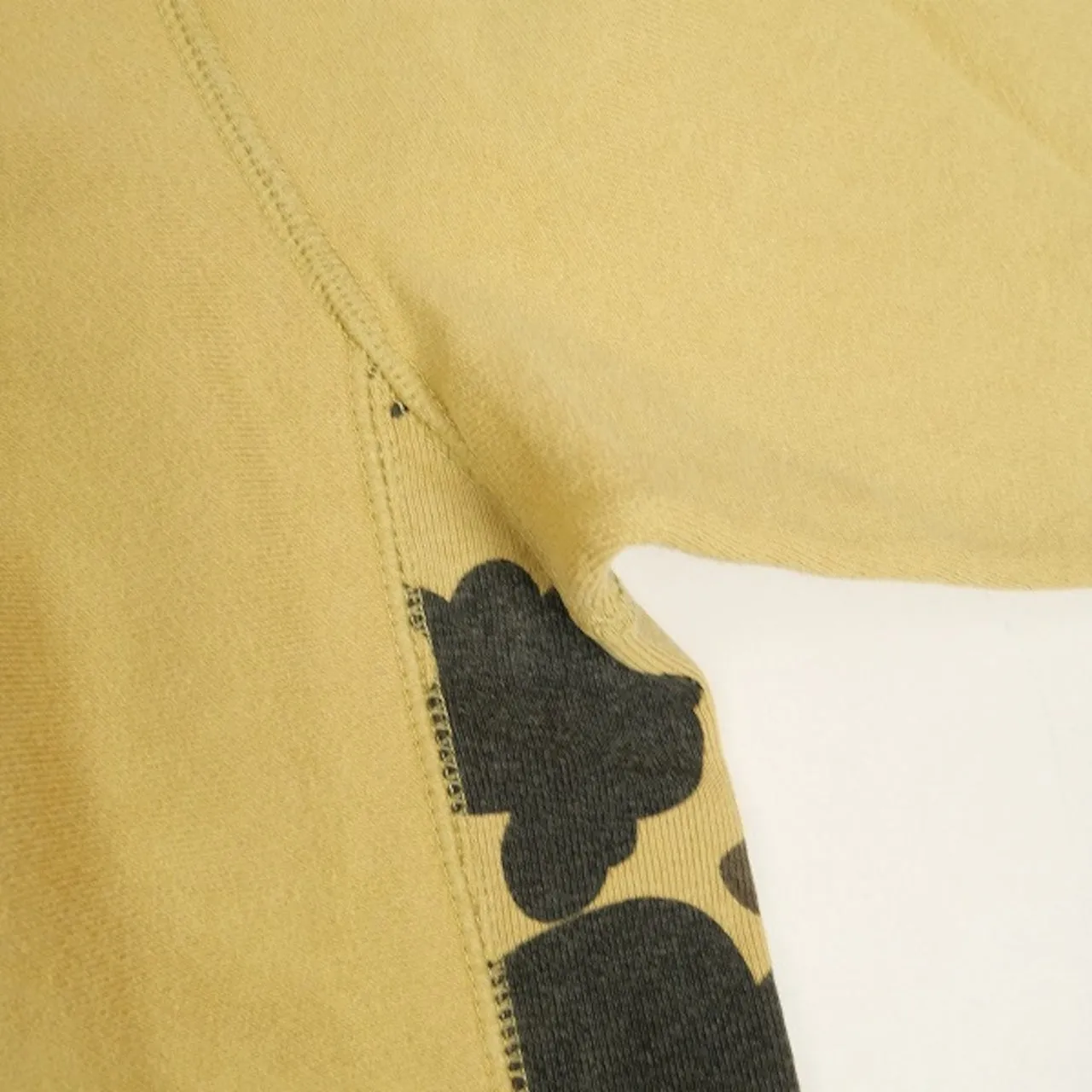 [M] DS! A Bathing Ape Bape 1st Camo Rib Stonewash Crewneck Sweatshirt