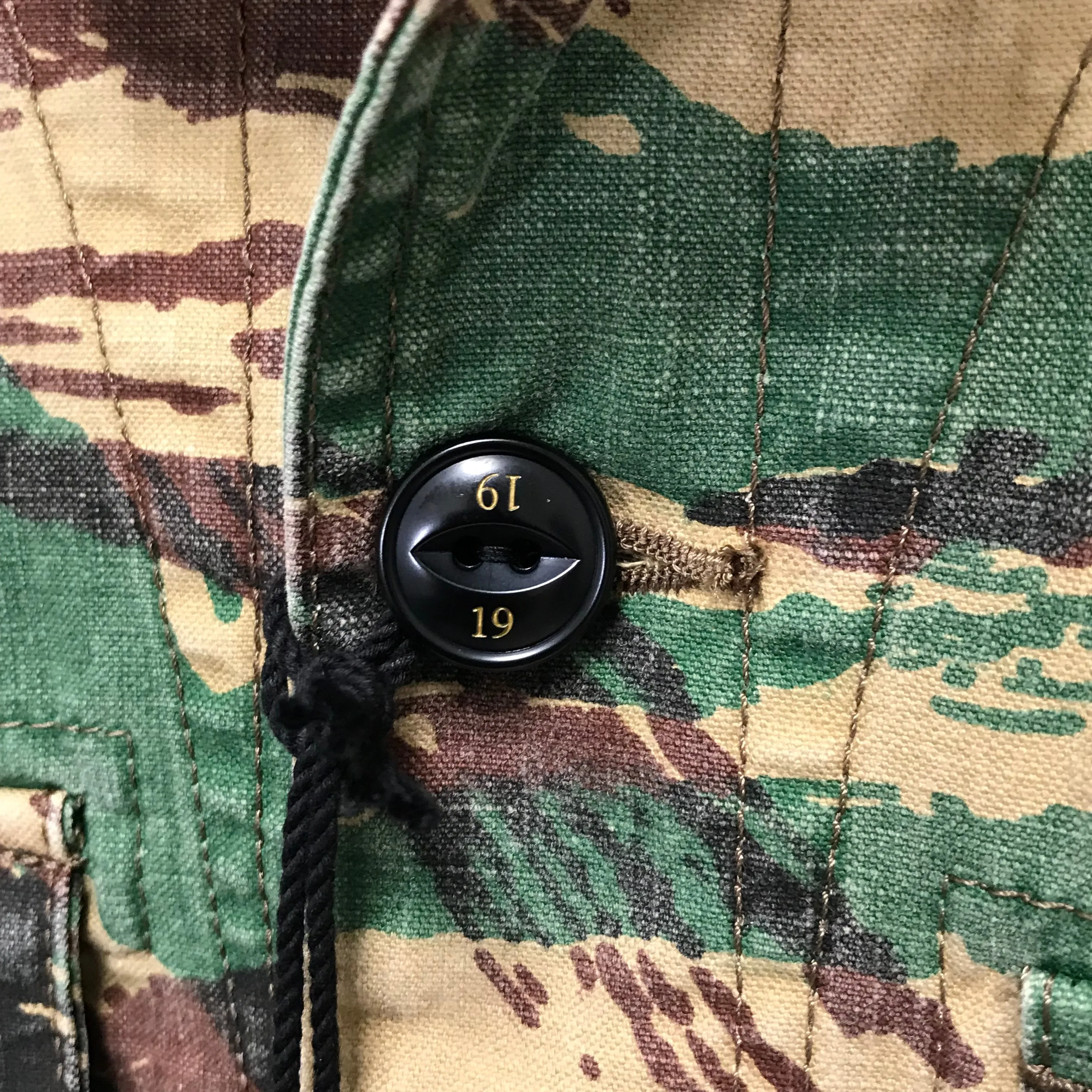 [M] DS! NEIGHBORHOOD BDU LIZARD TROPICAL CAMO BDU SHIRT