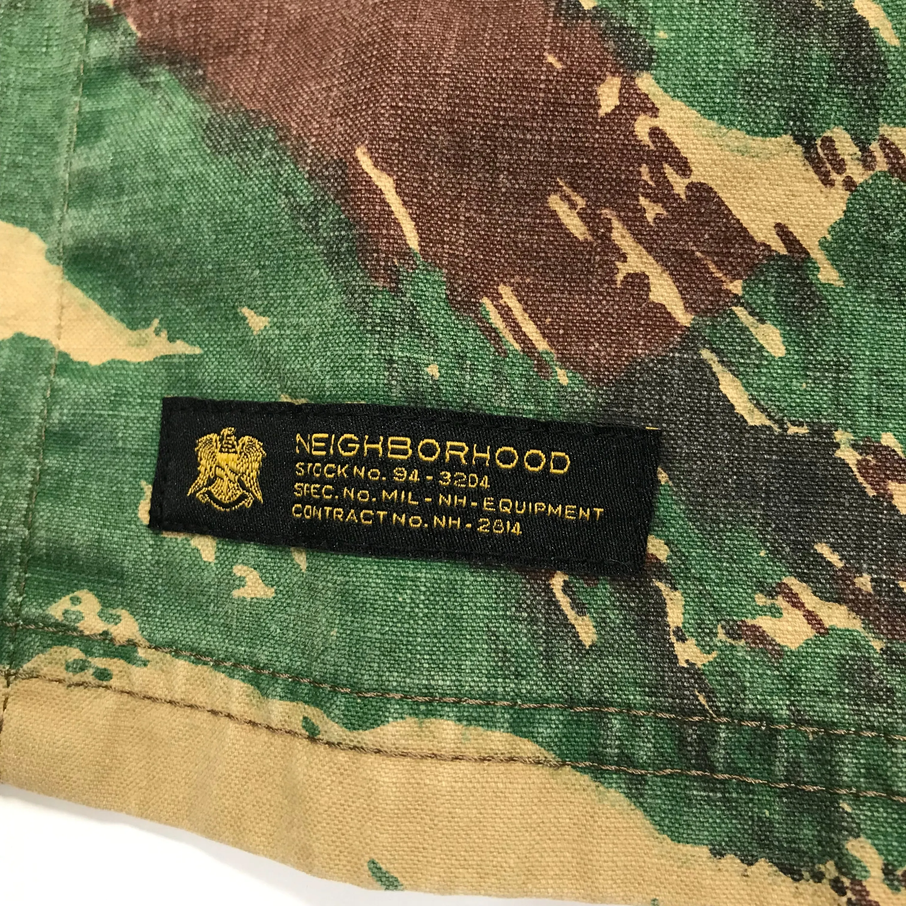 [M] DS! NEIGHBORHOOD BDU LIZARD TROPICAL CAMO BDU SHIRT