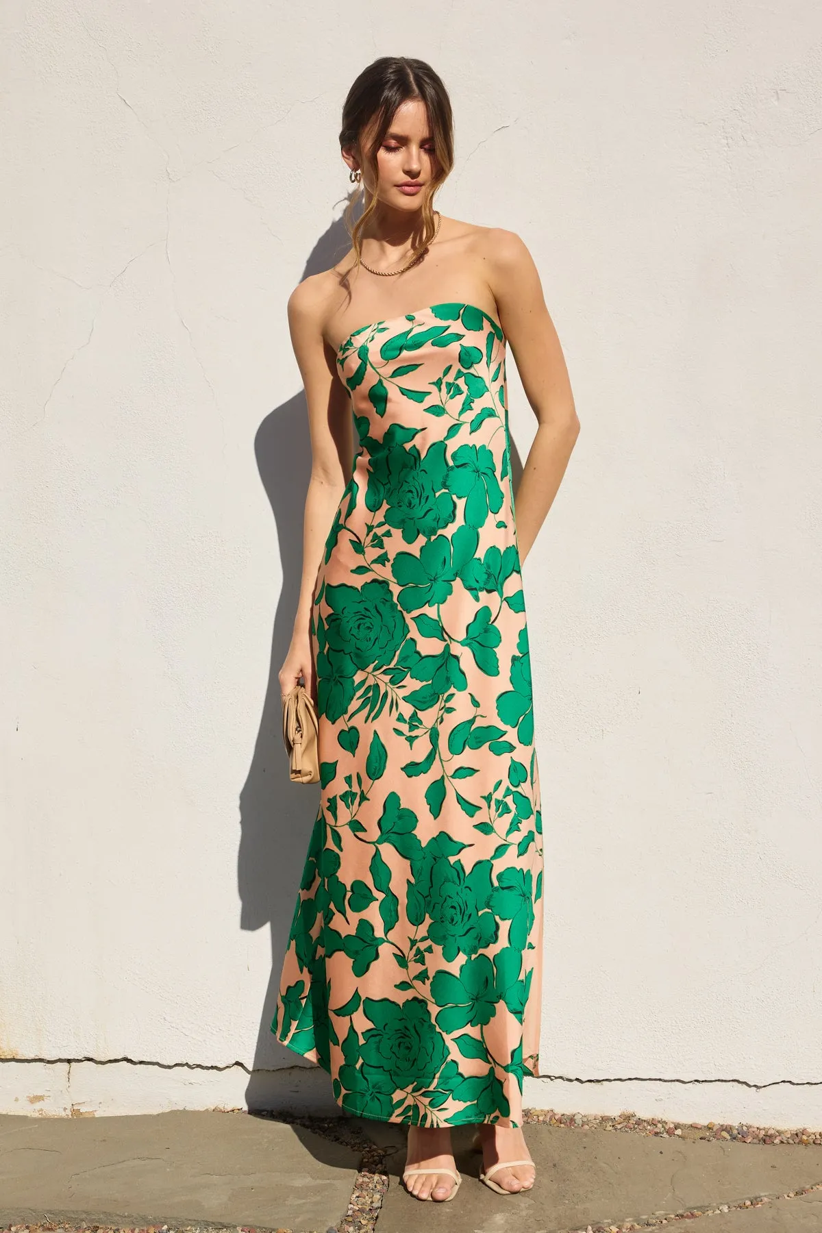 Malea Strapless Maxi Dress