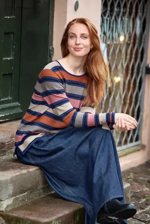 Mansted Dena Eco Link Stripe Crew