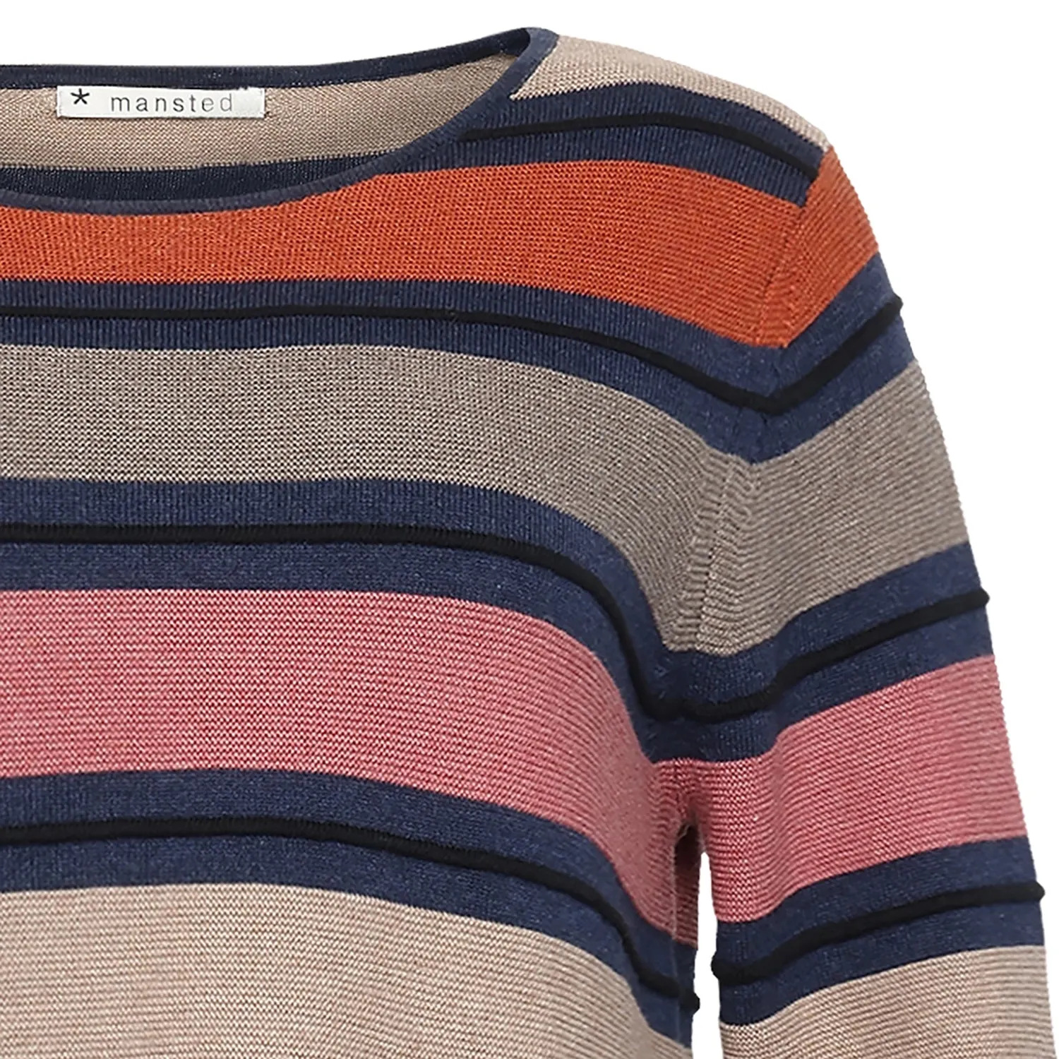Mansted Dena Eco Link Stripe Crew