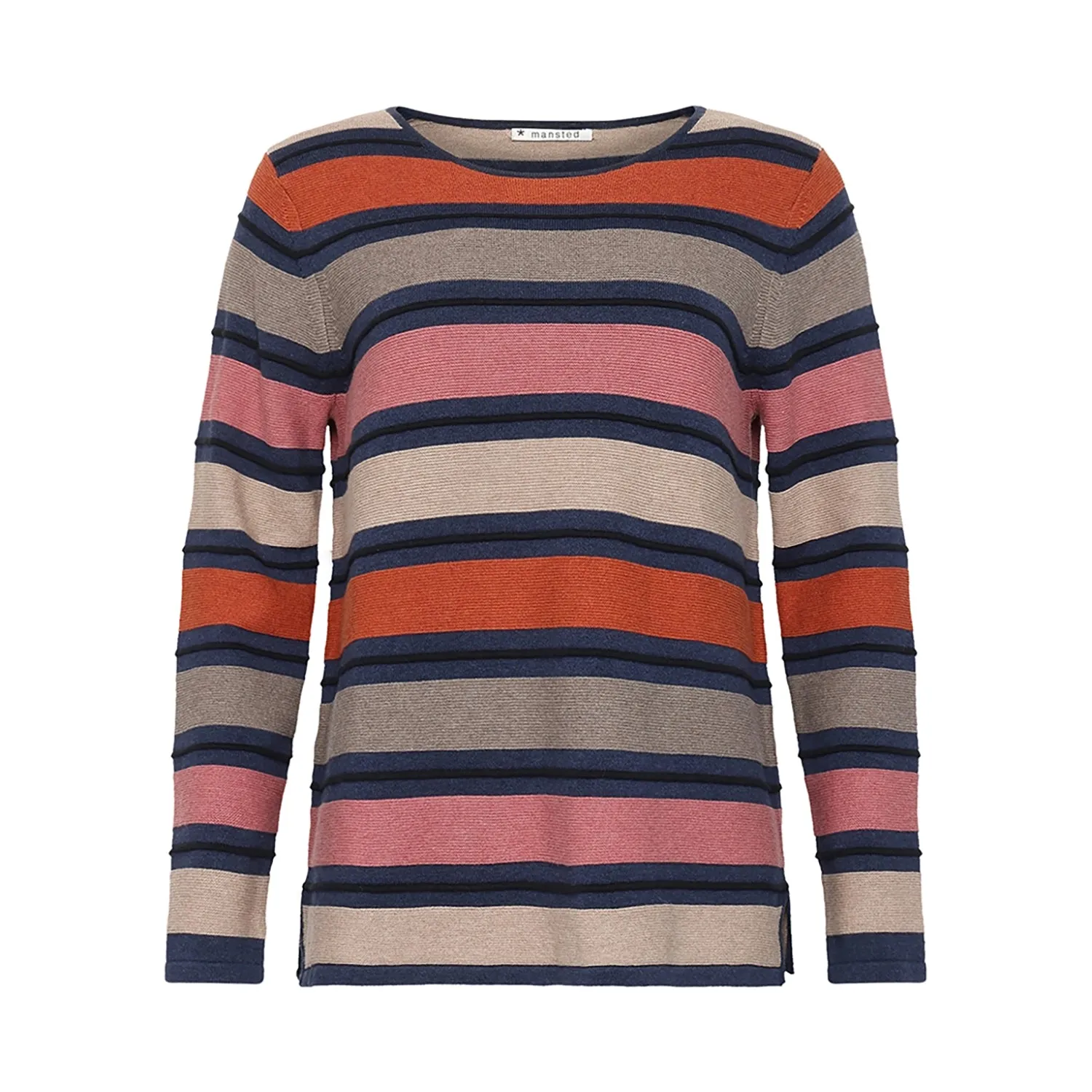 Mansted Dena Eco Link Stripe Crew