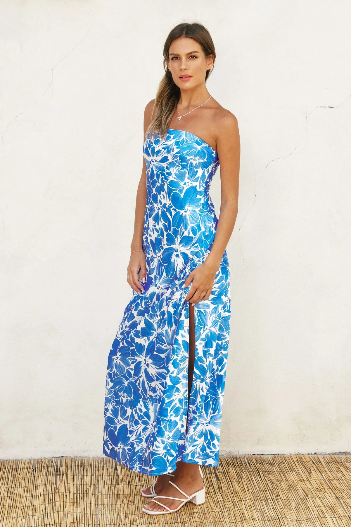 Marina Strapless Maxi Dress
