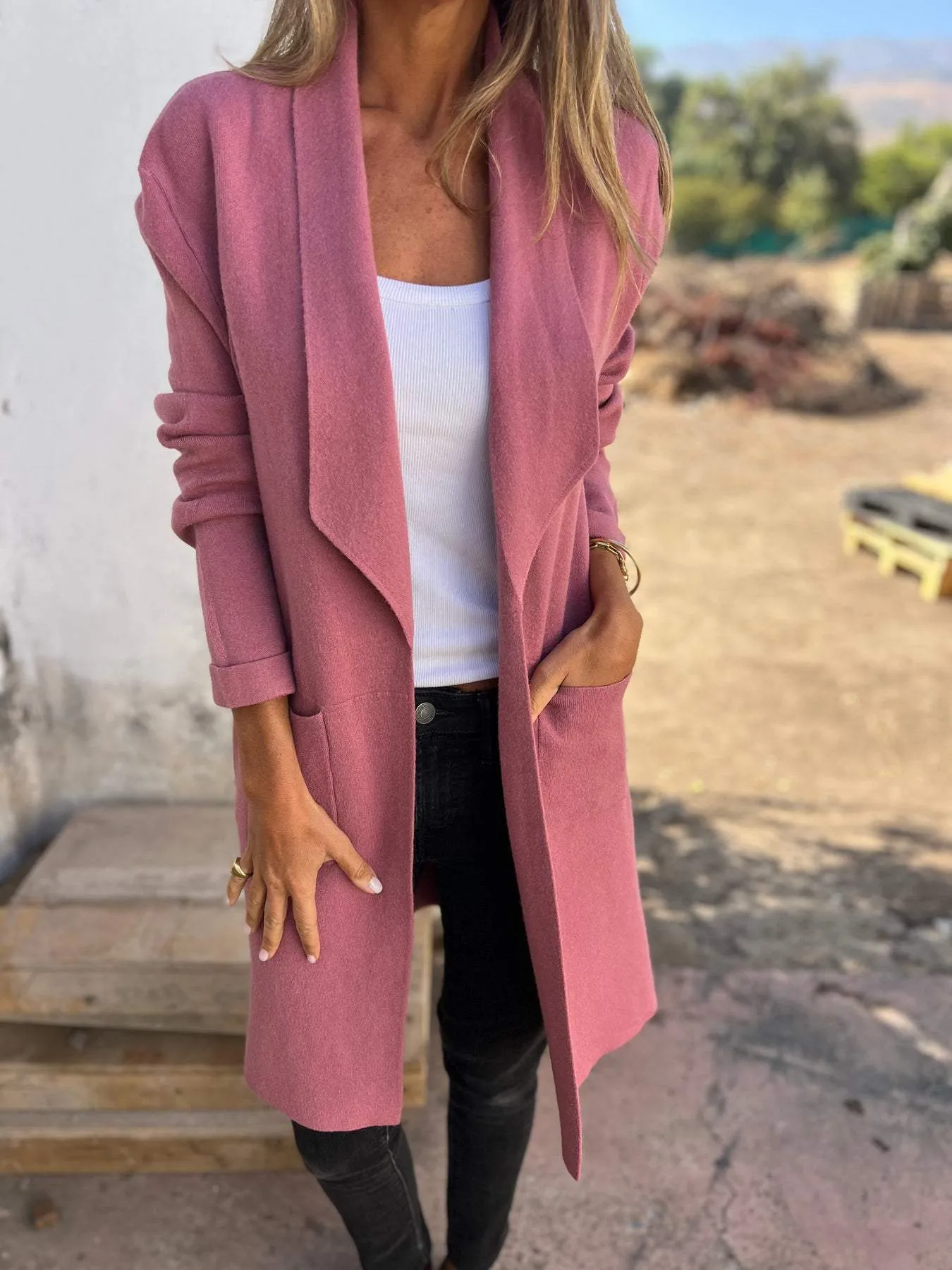 Martina - Refined Long Cardigan