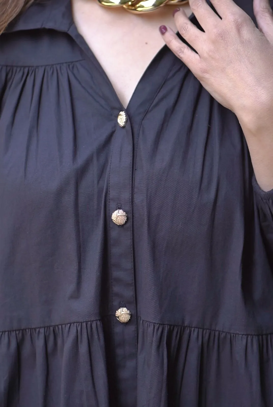 Midnight Black Mini Dress