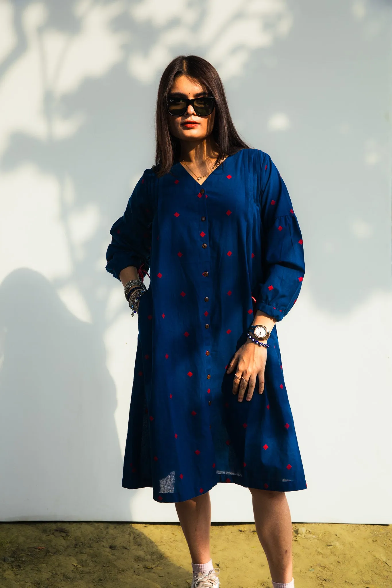 Midnight Blue Melody Dress