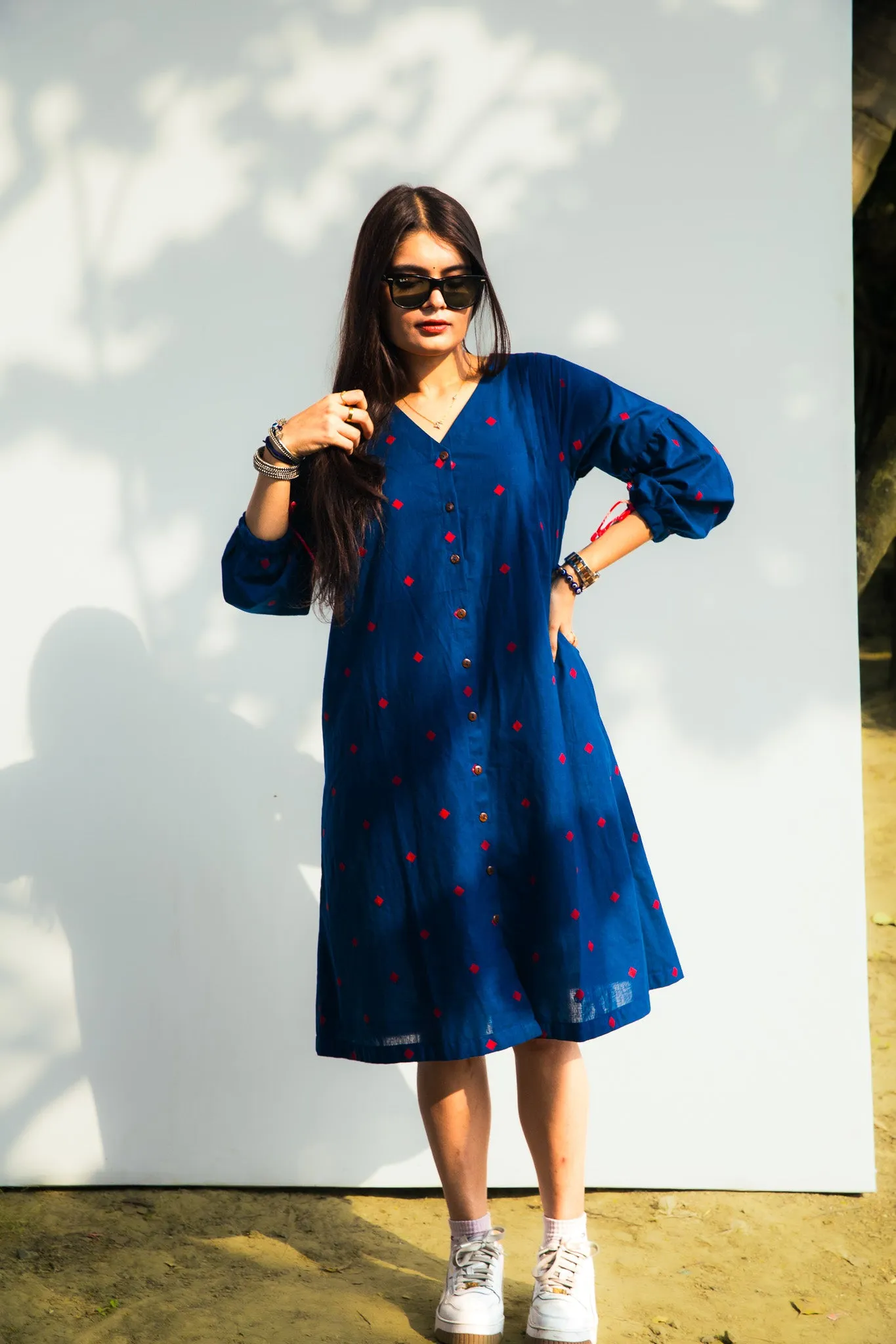 Midnight Blue Melody Dress