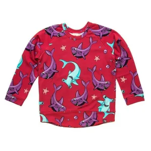 Mullido Red Sharks Sweatshirt