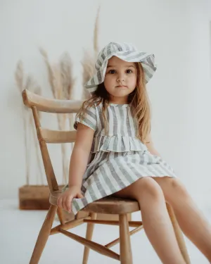 Multicolour Stripe Print Dress