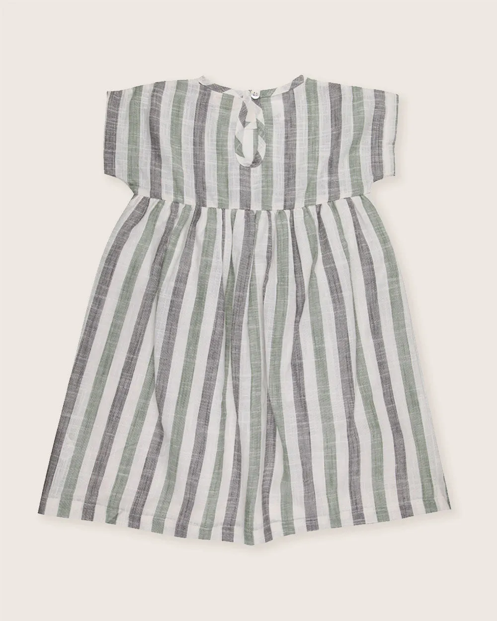 Multicolour Stripe Print Dress