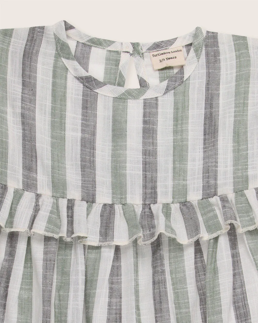 Multicolour Stripe Print Dress