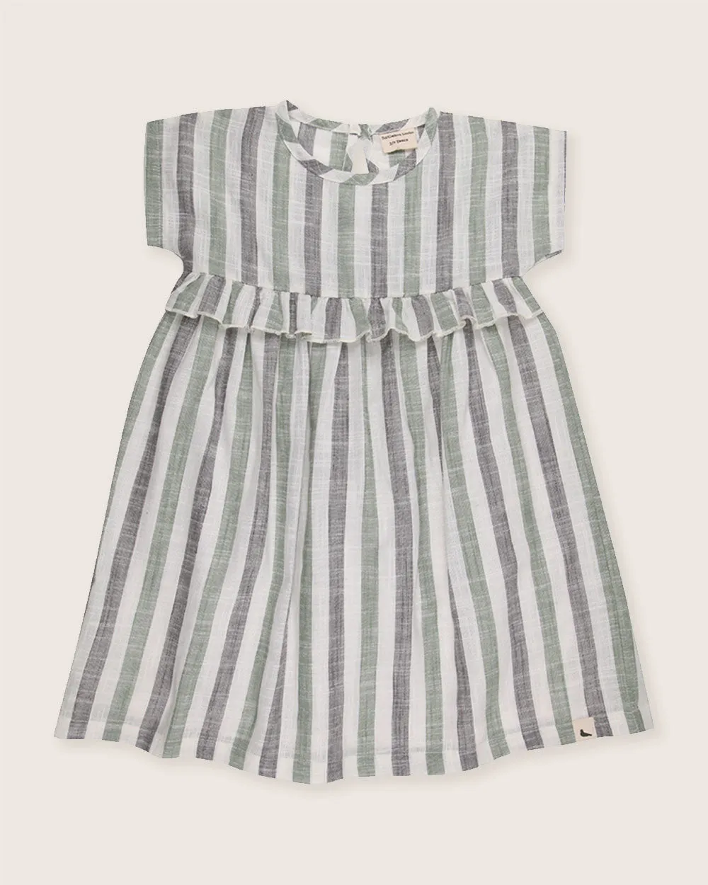 Multicolour Stripe Print Dress