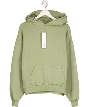 Mutual Differences Green Basics Oversized Hoodie UK L