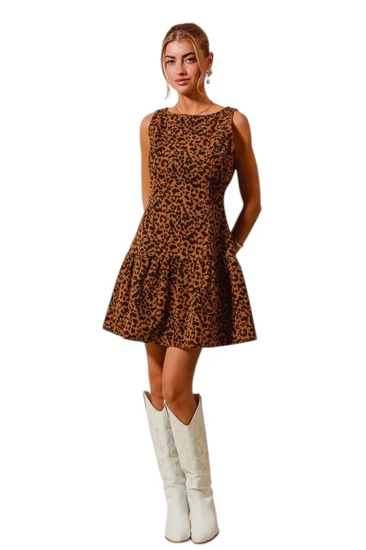 On The Wild Path Denim Dress