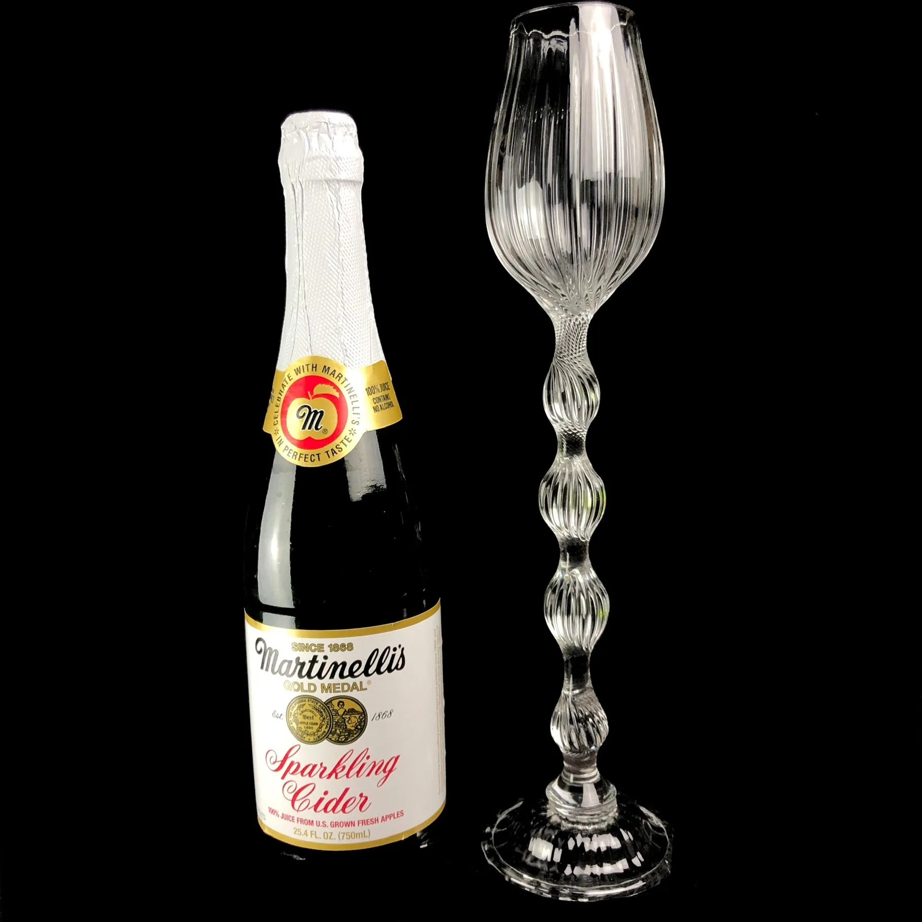 Oversized Glass Goblet