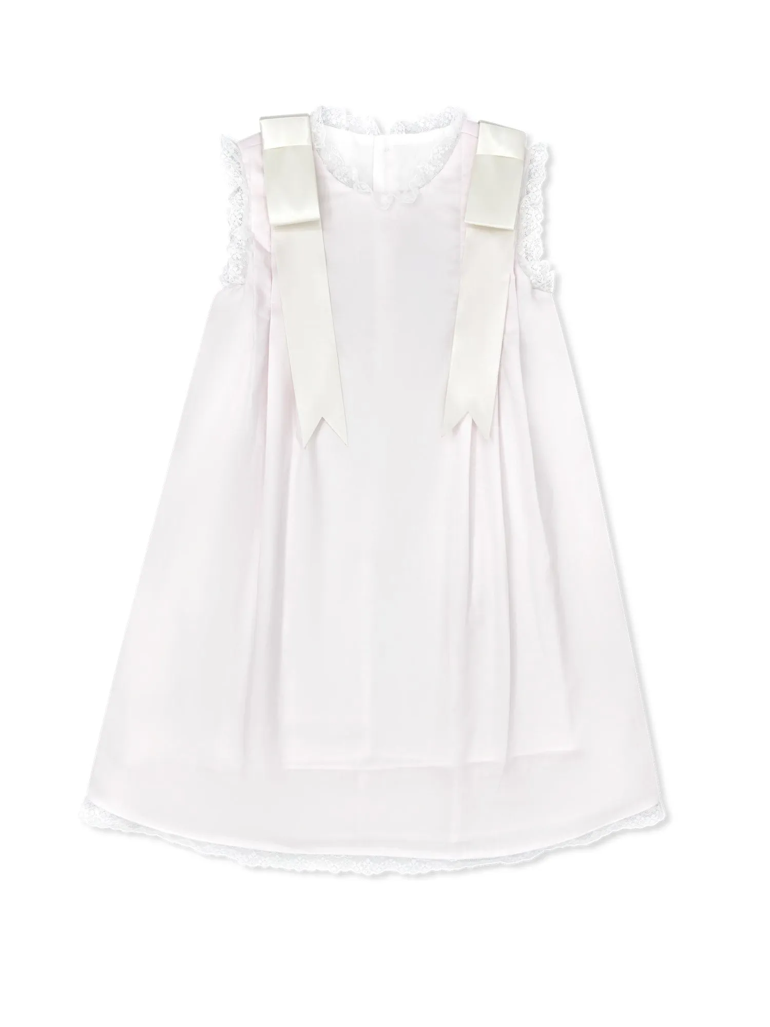 Patricia Dress - Blessings Pink, Ecru