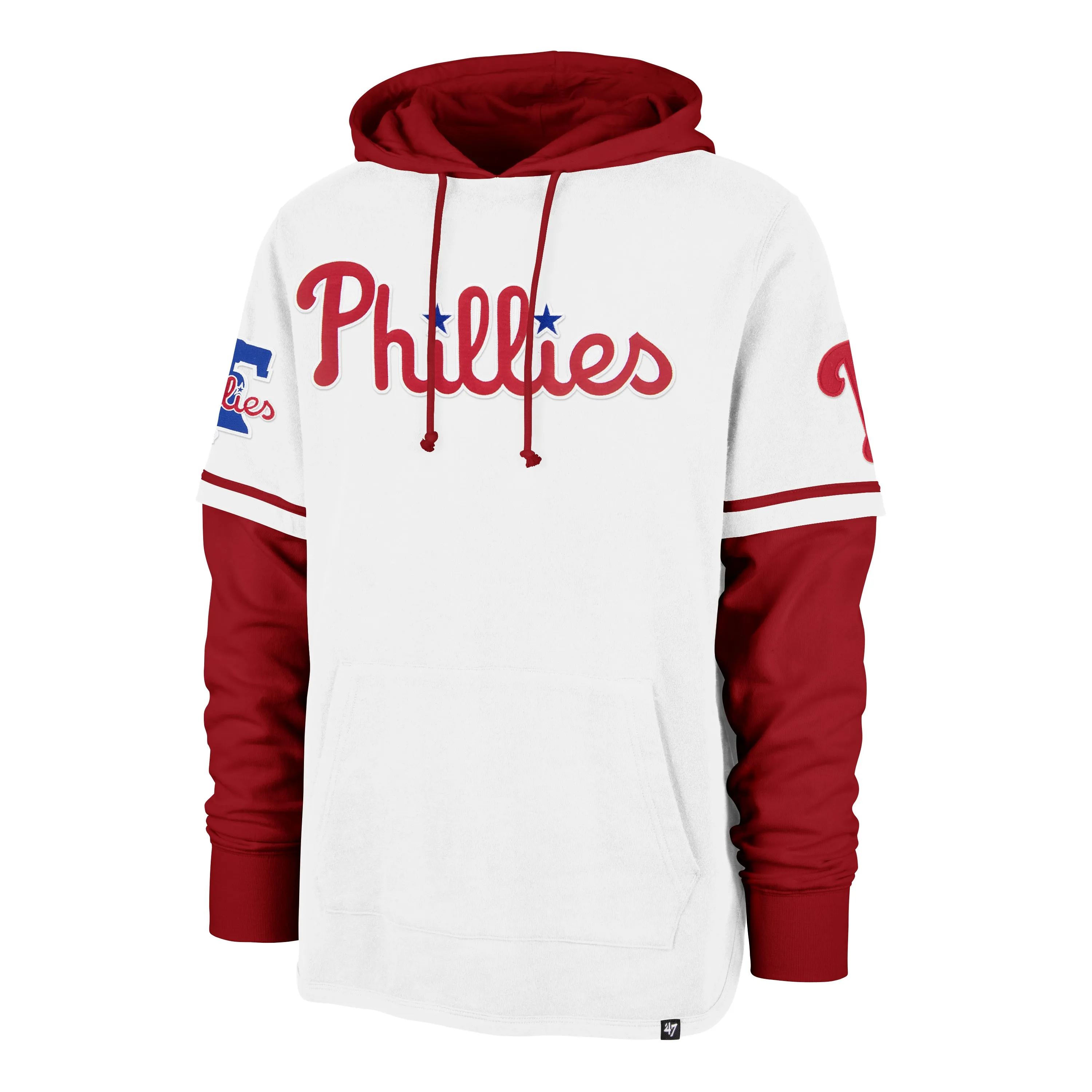 PHILADELPHIA PHILLIES TRIFECTA '47 SHORTSTOP PULLOVER HOOD