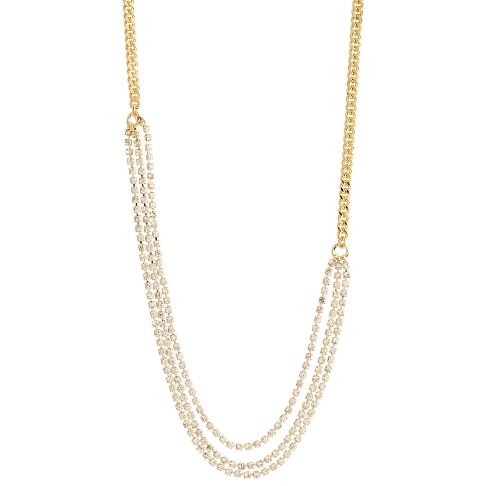 Pilgrim Blink Gold Layered Necklace