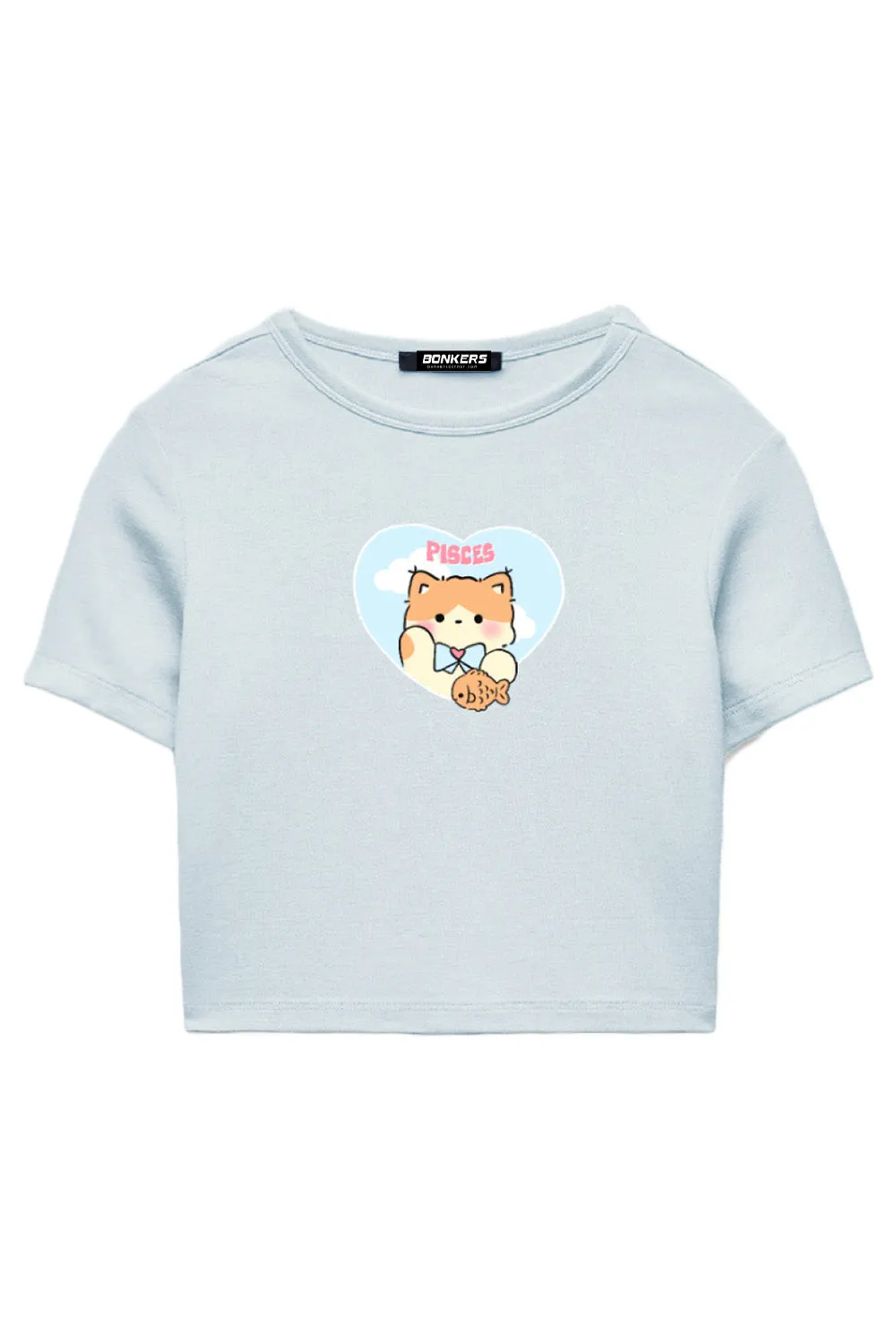 Pisces Power Long Length Baby Tee
