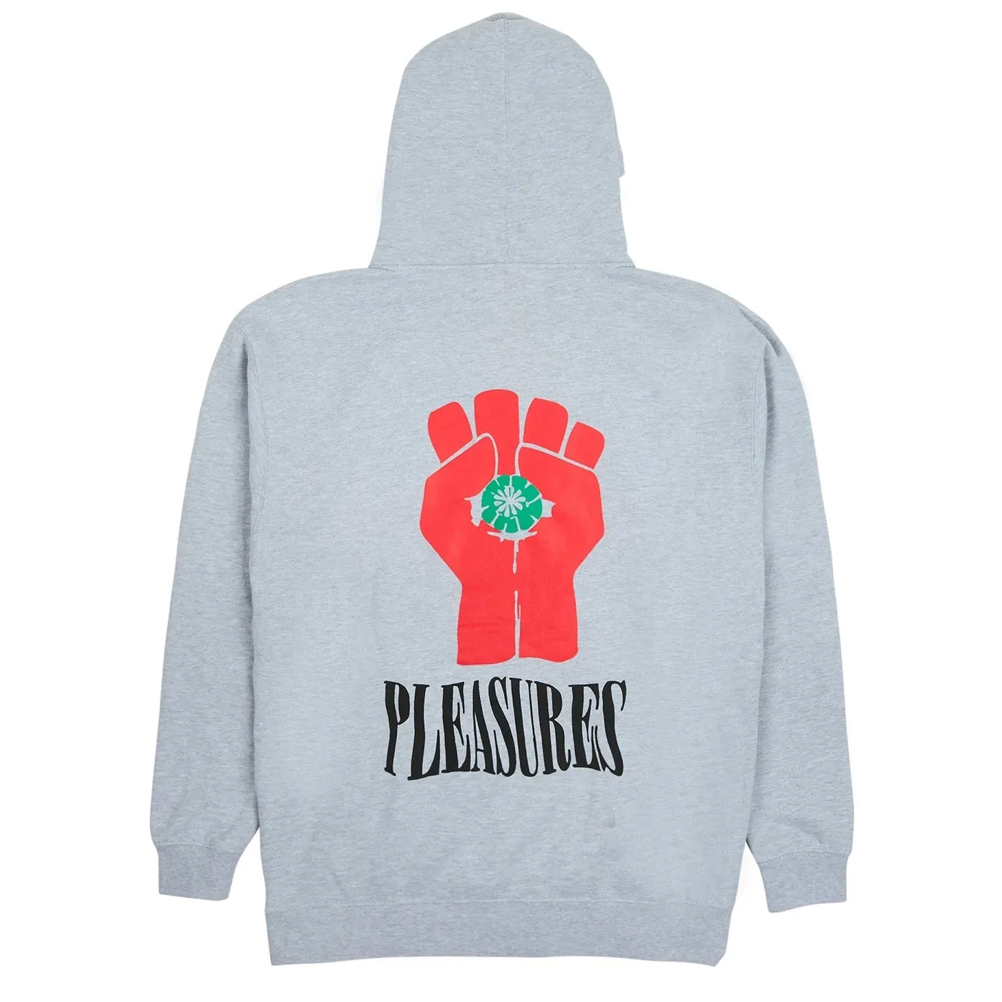 Pleasures Men HST Zip Hoodie Grey