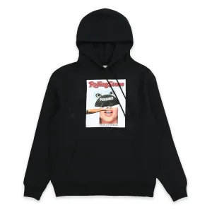 Pleasures Men Rolling Stone Hoodie Black