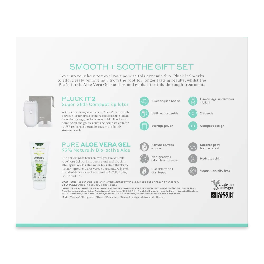 Pluck It 2 Smooth   Soothe Duo