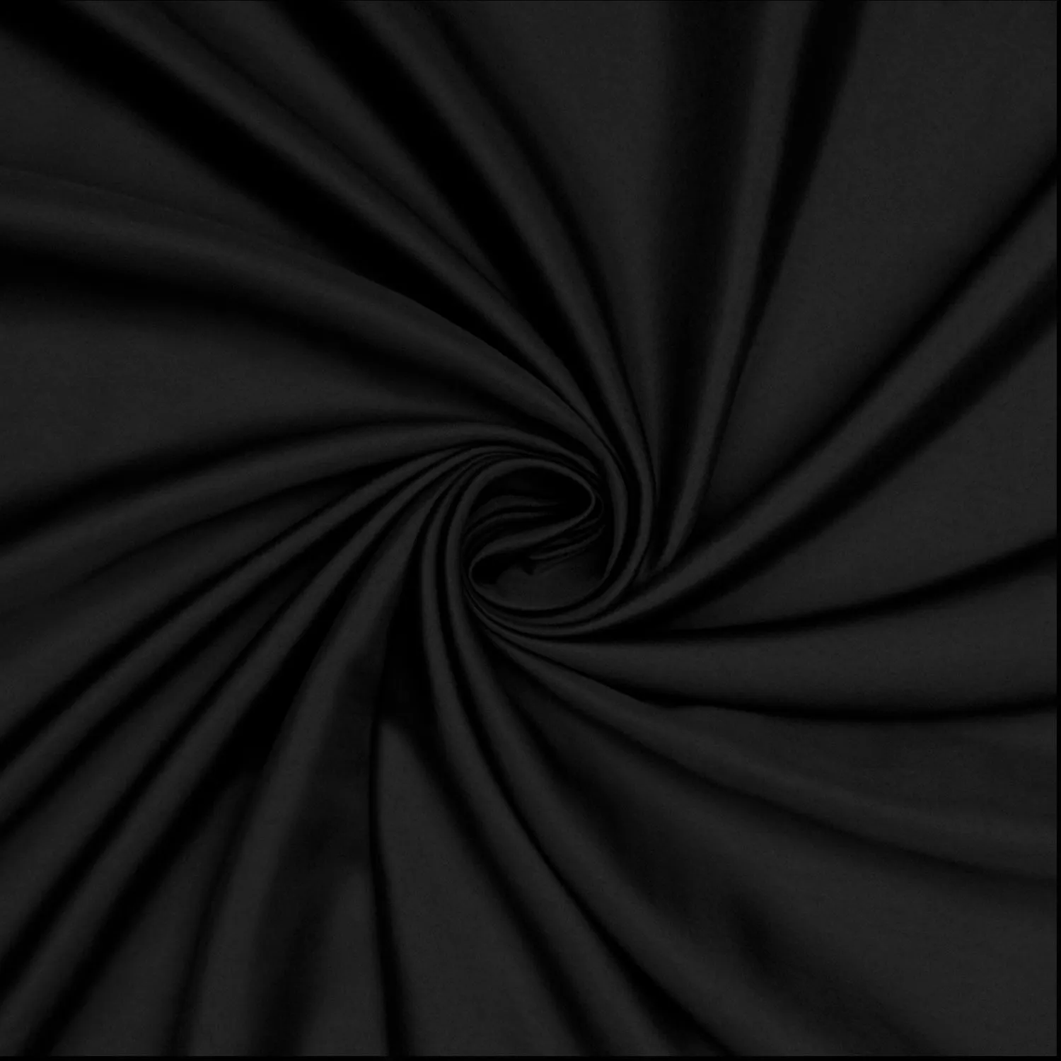 Pongee Lining Black 150cm