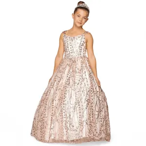 Princess Lorena Gown - Rose Gold