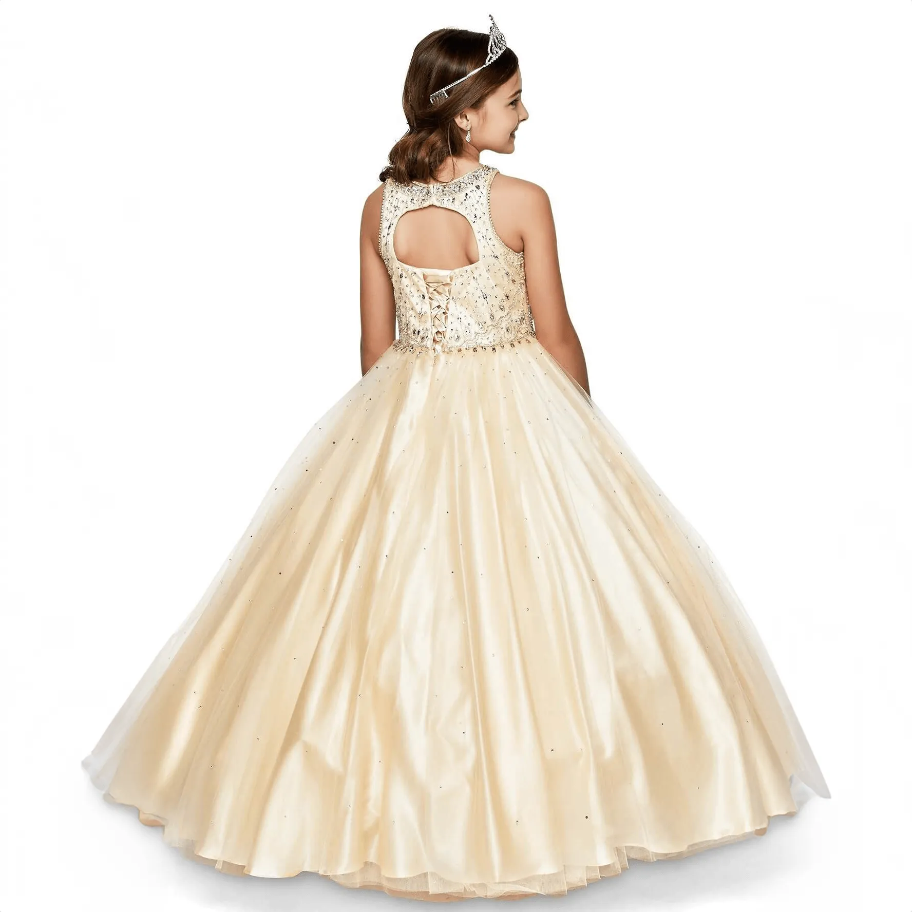 Princess Verity Gown - Champagne