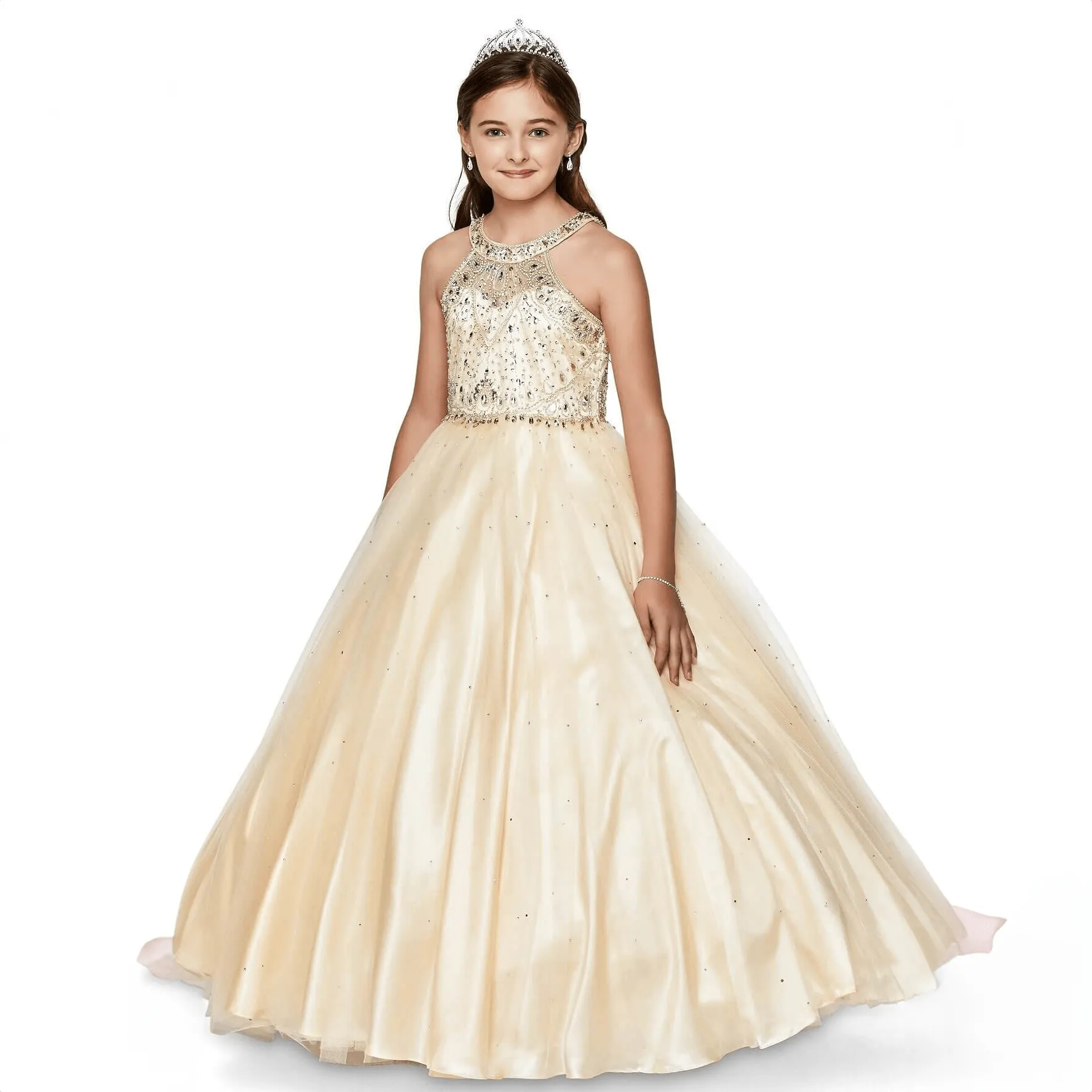 Princess Verity Gown - Champagne