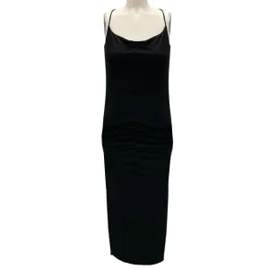 Proenza Schouler Black Viscose Jersey Blaire Dress