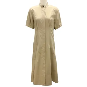 Proenza Schouler Khaki Eco Poplin Tracey Dress
