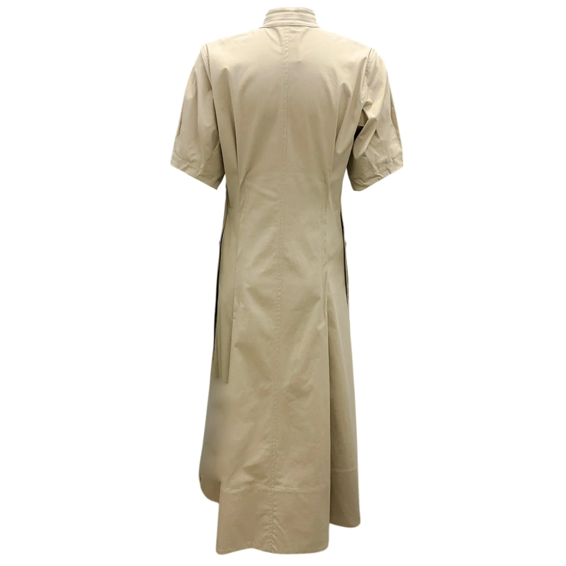 Proenza Schouler Khaki Eco Poplin Tracey Dress
