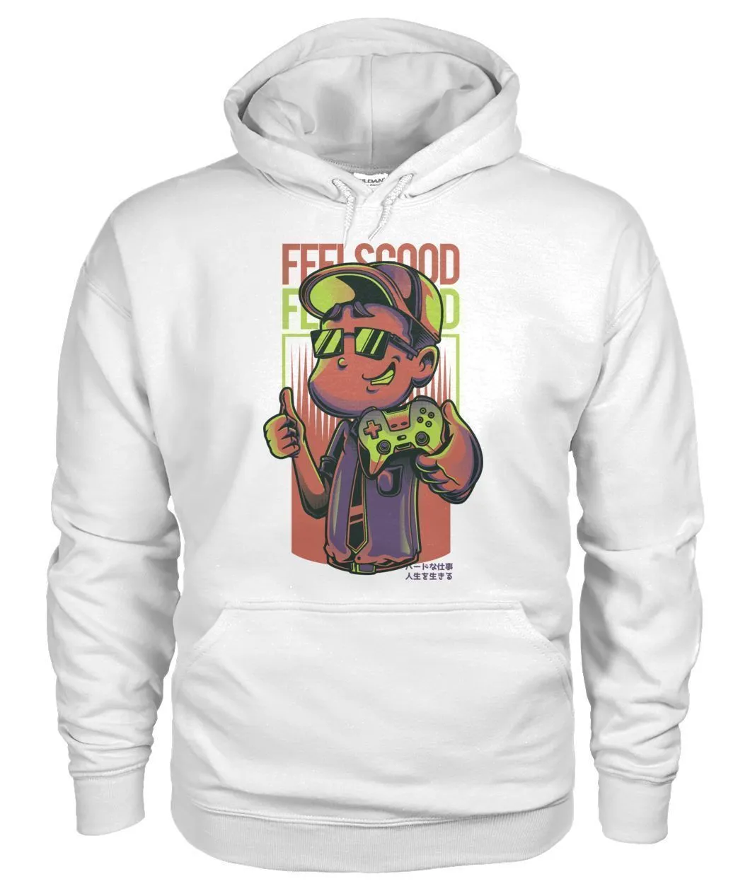 Pull Gamer Geek PS Gildan Hoodie