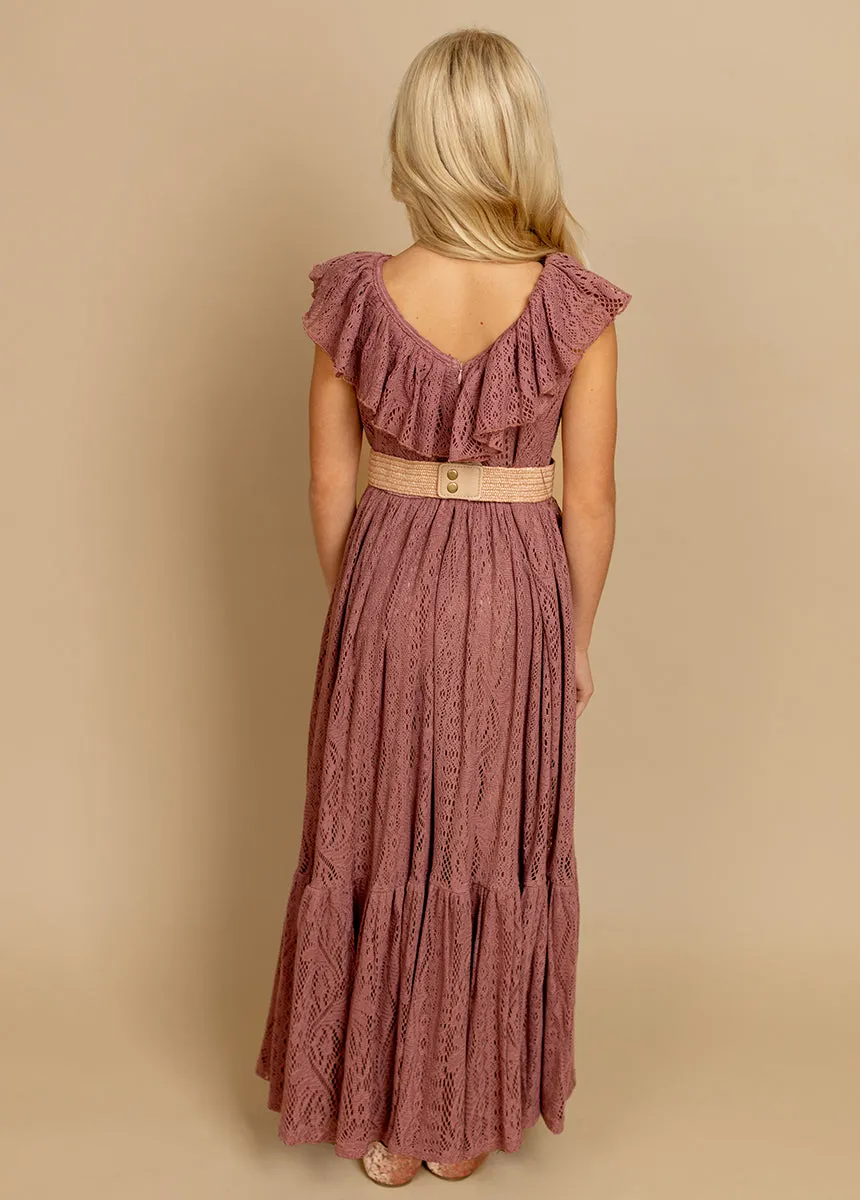 Ravvy Dress in Dusty Rose