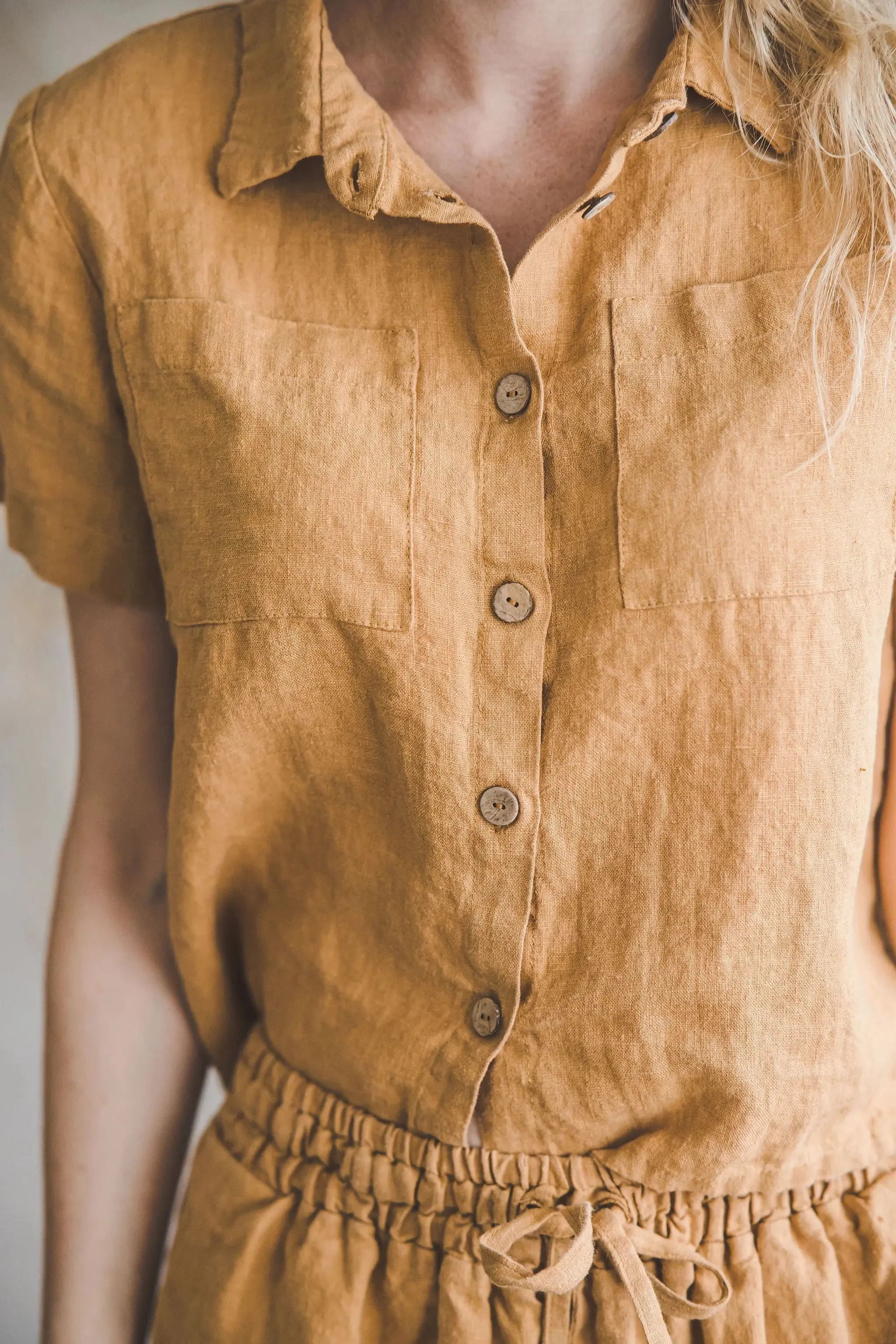 READY TO SHIP: Summer Linen Shirt