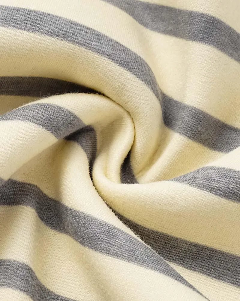 Retro Stripe Oversized Hoodie