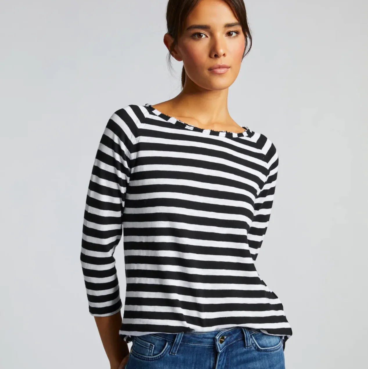 Rich & Royal Striped Long Sleeve Jersey