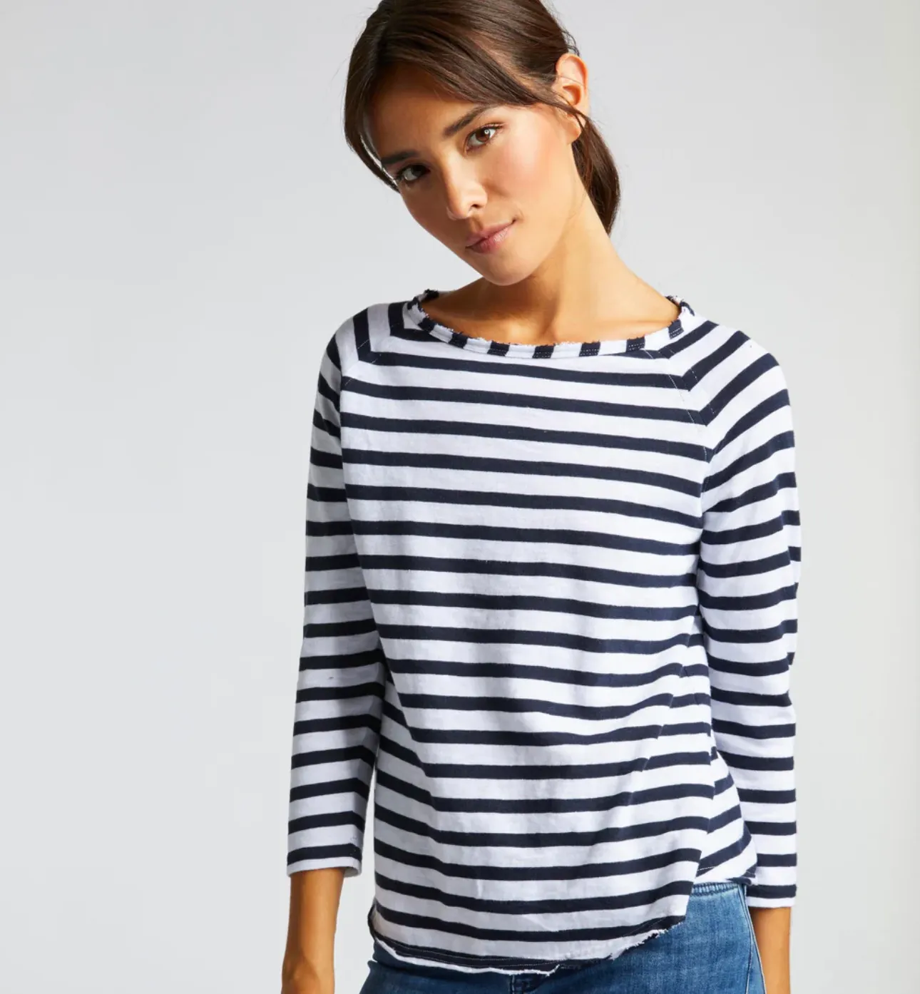 Rich & Royal Striped Long Sleeve Jersey