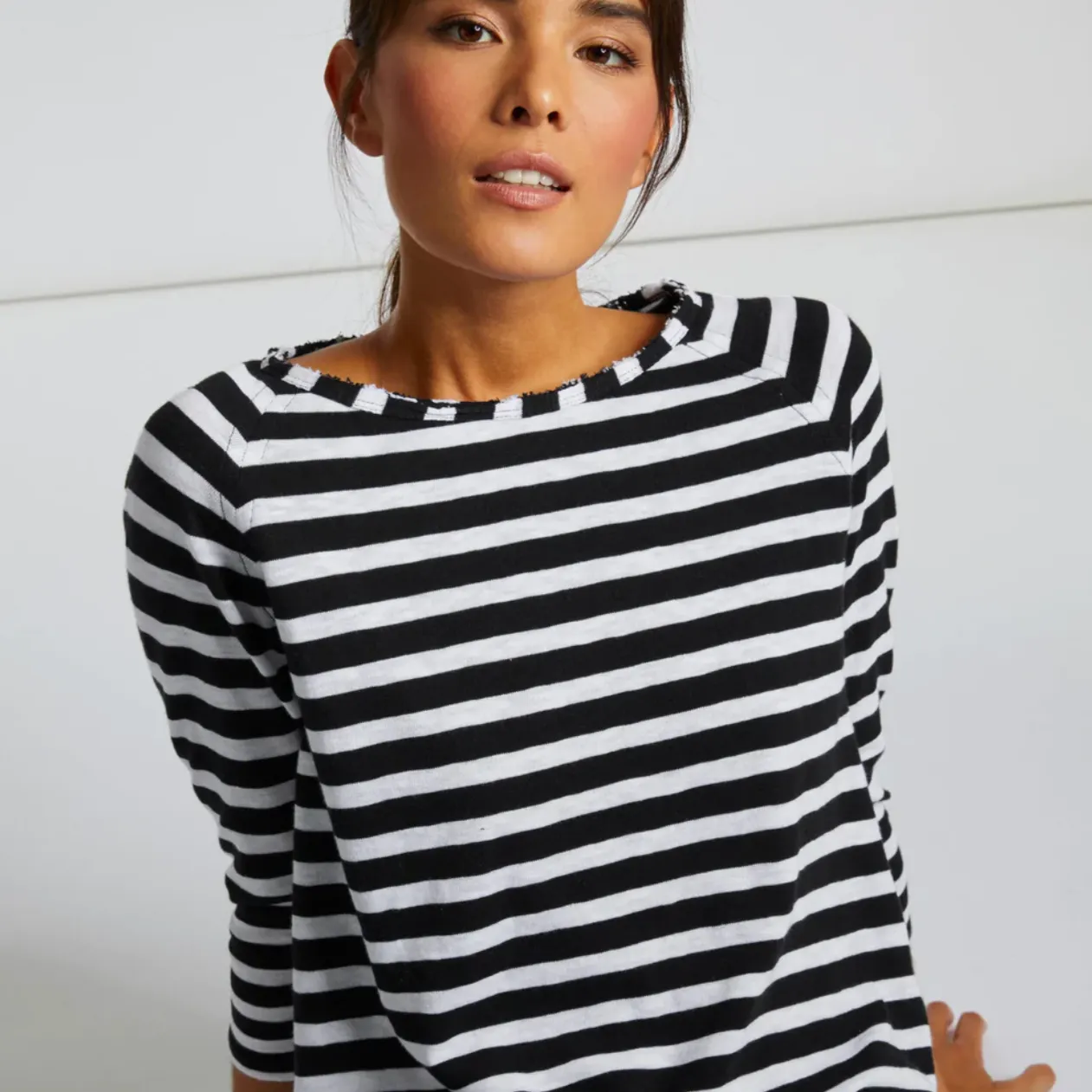 Rich & Royal Striped Long Sleeve Jersey